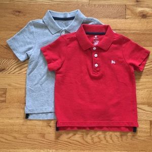 2 Old Navy pique polo short-sleeve t-shirts